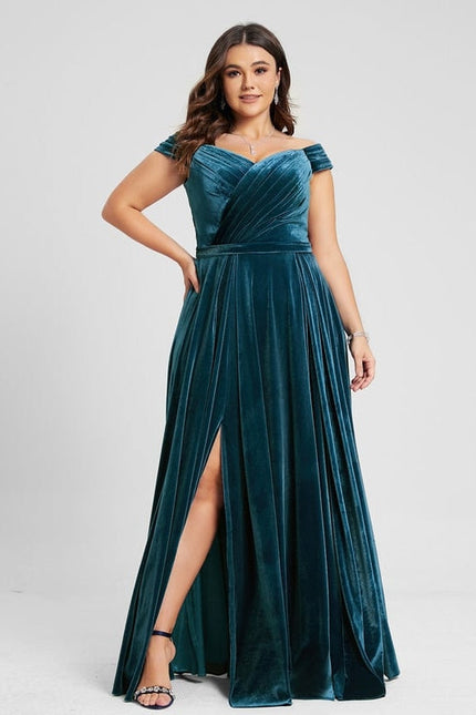 Robe de Soirée Sérénité Émeraude - gallery 4