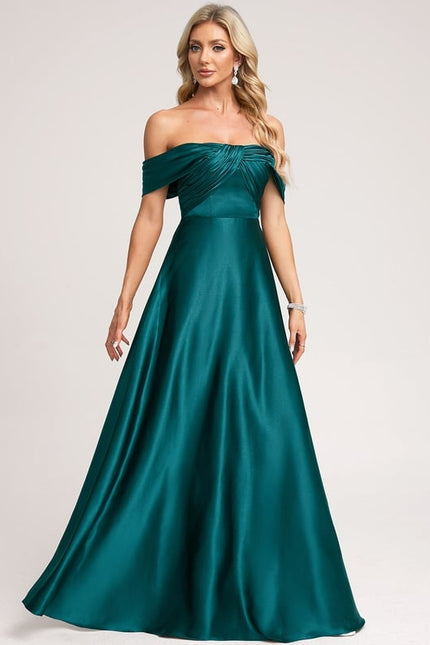 Robe de Soirée Émeraude Chic