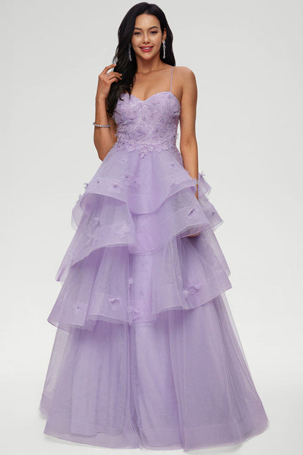 Robe de Soirée Lavande Étoilée - gallery 2