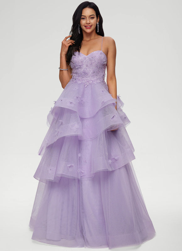Robe de Soirée Lavande Étoilée - gallery 2