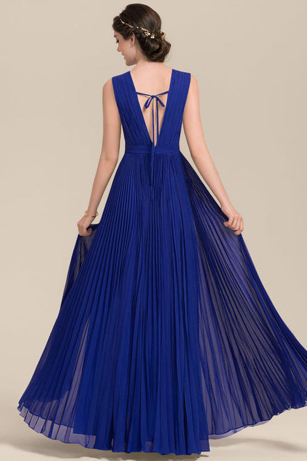 Robe de Soirée Rouge Velours Élégant - gallery 1