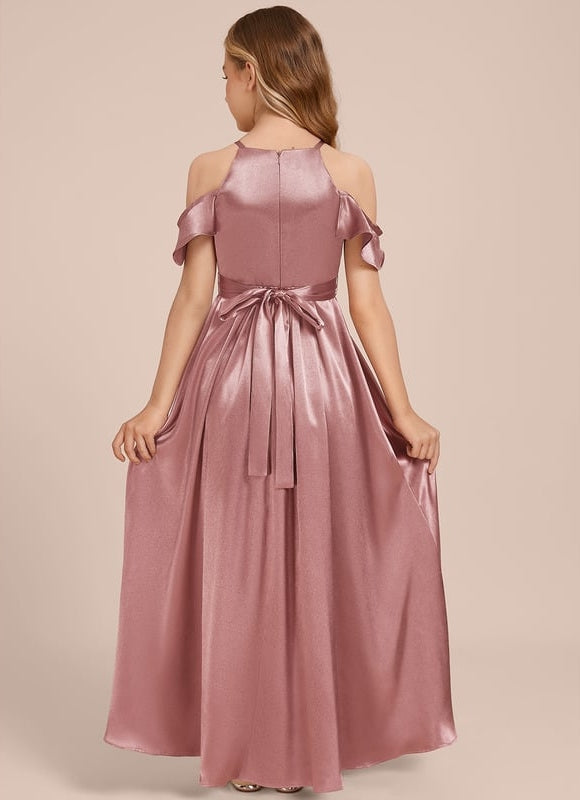 Robe De Soirée Trapèze Longue - gallery 1