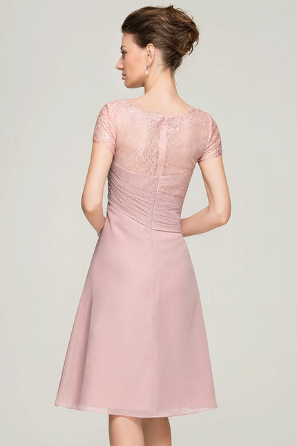 Robe de Soirée Rose Poudré - gallery 5
