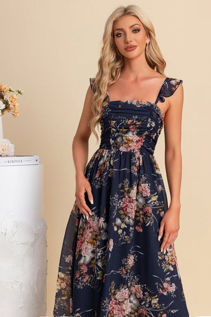 Robe de Soirée Nuit Florale - gallery 2