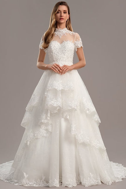 Robe De Soirée Longue Blanche - gallery 1