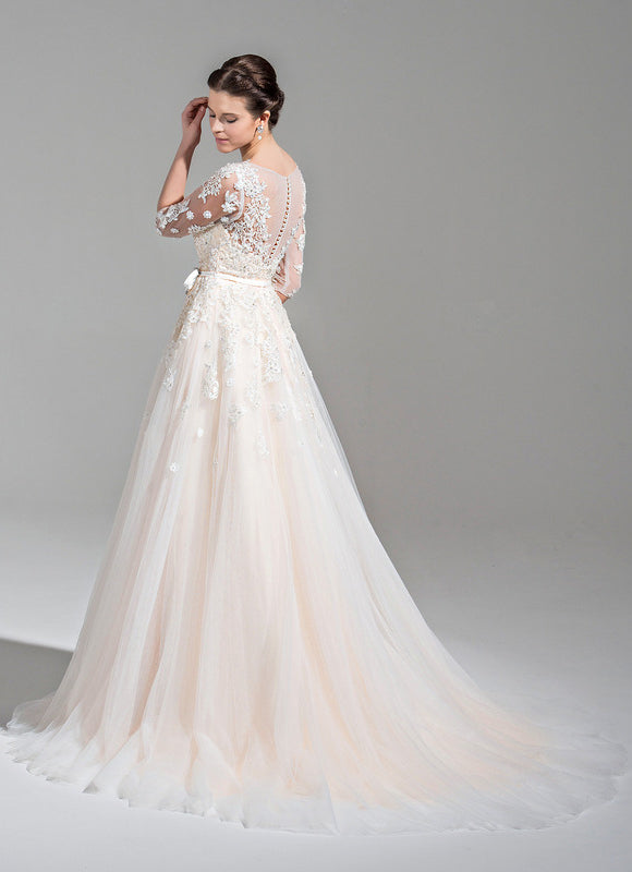 Robe de Soirée Crescendo Détoiles - gallery 1