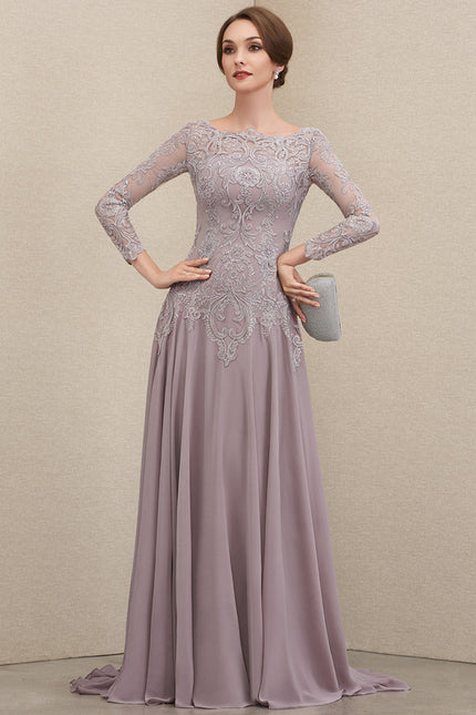 Robe de Soirée Élégance Lavande - gallery 1