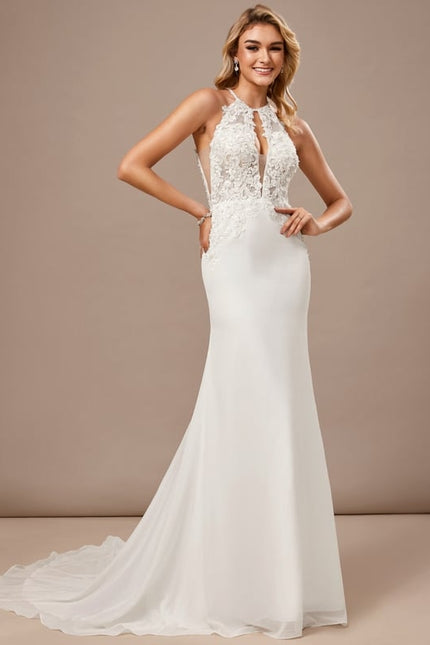 Robe de Soirée Éclatante Pureté