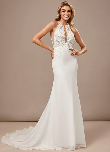 Robe de Soirée Éclatante Pureté