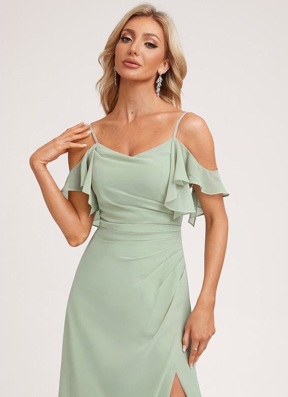 Robe de Soirée Légère Ciel - gallery 3