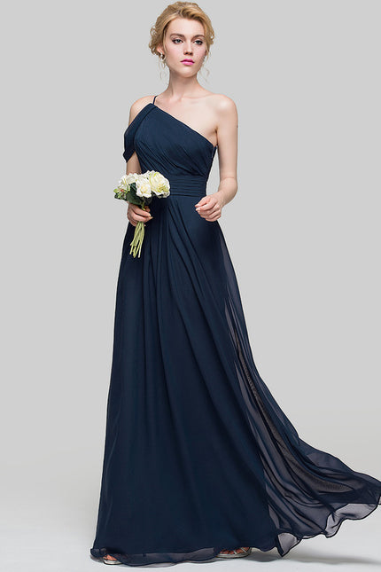 Robe de Soirée Asymétrique Fluide - gallery 5