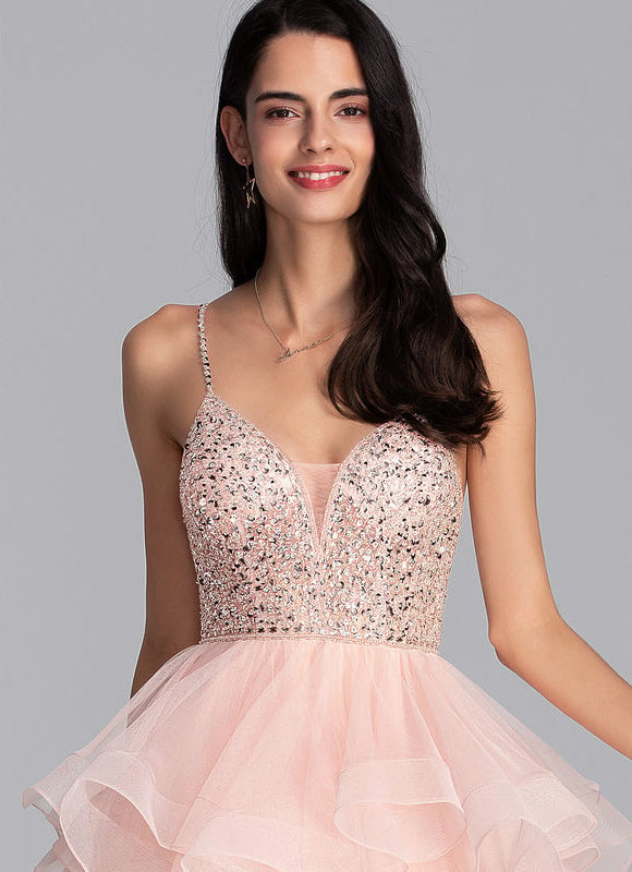 Robe de Soirée Rêve Poudré - gallery 2