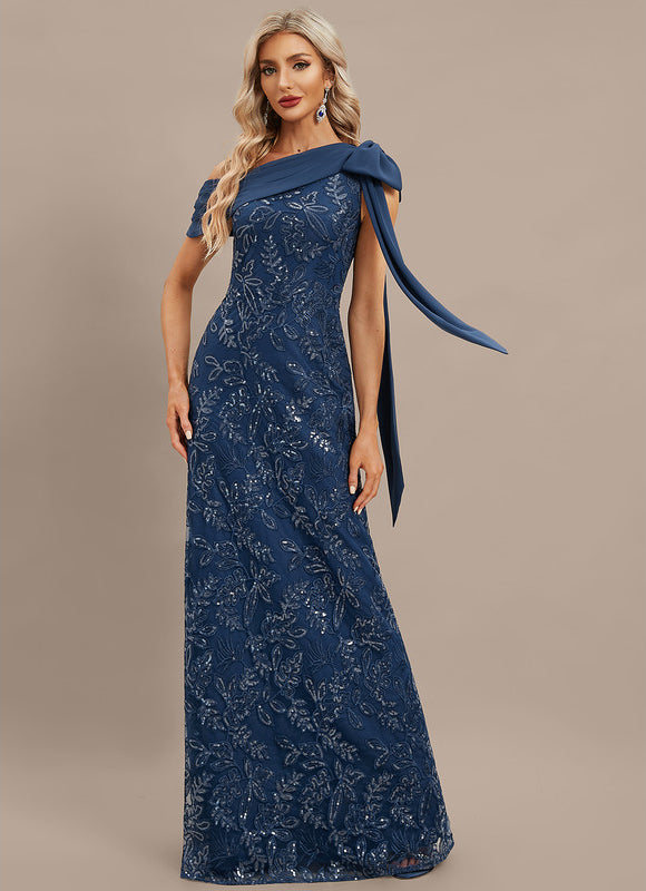 Robe de Soirée Éclat Marine Chic - gallery 3