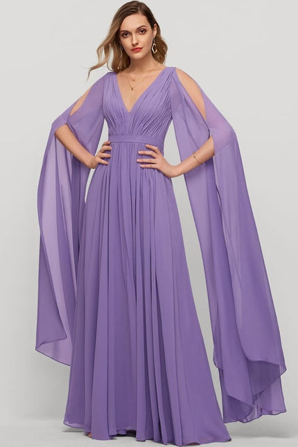 Robe de Soirée Fluide Émeraude
