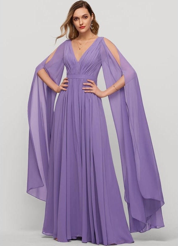 Robe de Soirée Fluide Émeraude