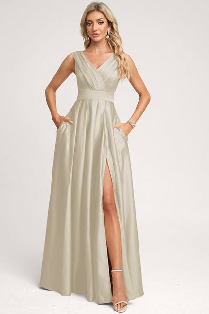Robe de Soirée Satin Éclairée - gallery 6