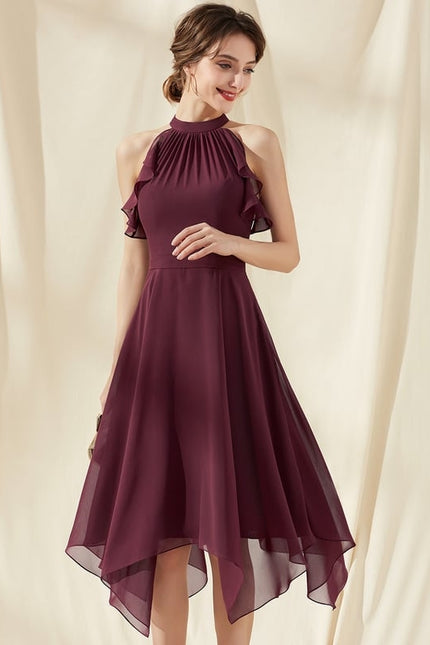 Robe de Soirée Chiffon Flottante - gallery 4