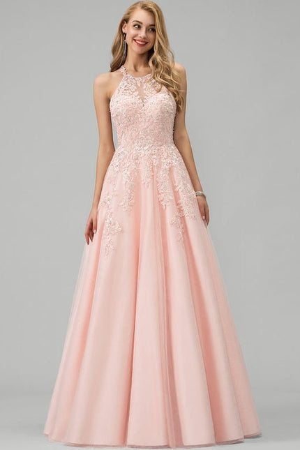 Robe de Soirée Rêve Poudré Tulle - gallery 4
