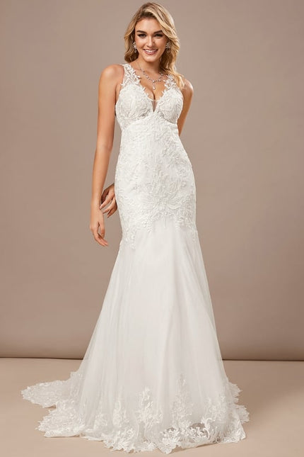 Robe de Soirée Élégance Tulle Dentelle - gallery 4