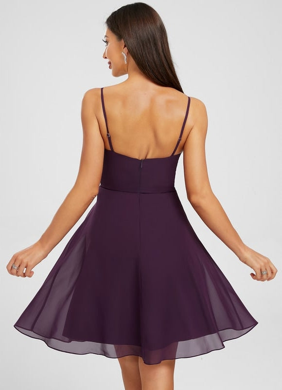 Robe De Soirée Cocktail Courte - gallery 4