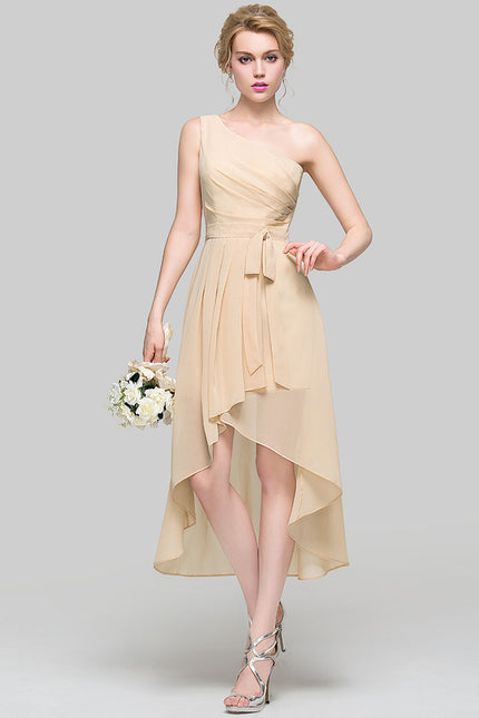 Robe de Soirée Asymétrique Douceur - gallery 5