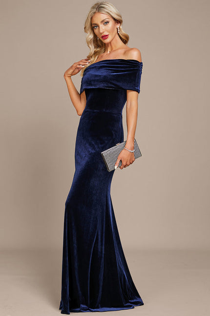 Robe de Soirée Nuit Veloutée