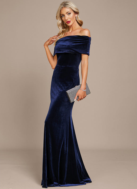 Robe de Soirée Nuit Veloutée