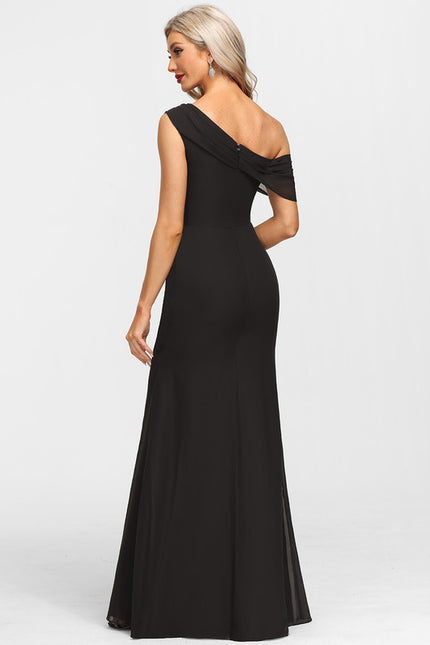 Robe de Soirée Col Évasé Élégance - gallery 3