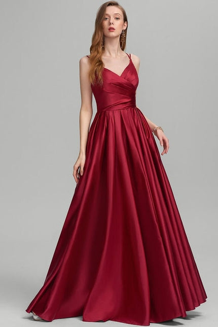 Robe de Soirée Satin Éclairée - gallery 4