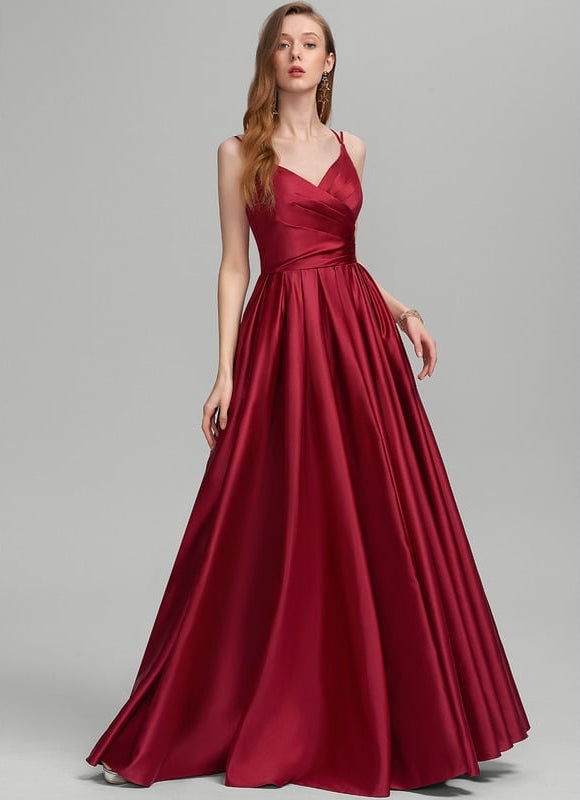 Robe de Soirée Satin Éclairée - gallery 4