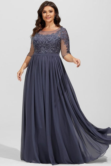 Robe de Soirée Illusion Étoilée - gallery 9