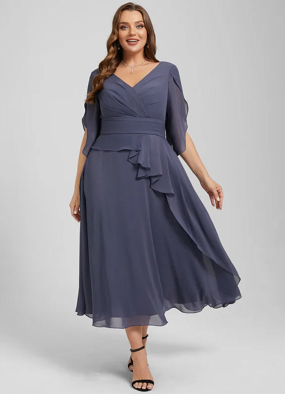 Robe de Soirée Chiffon Modèle V - gallery 7