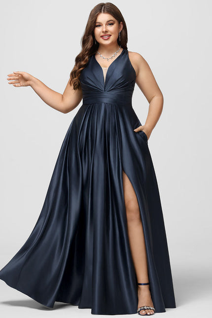 Robe de Soirée Satin Éclairée - gallery 5
