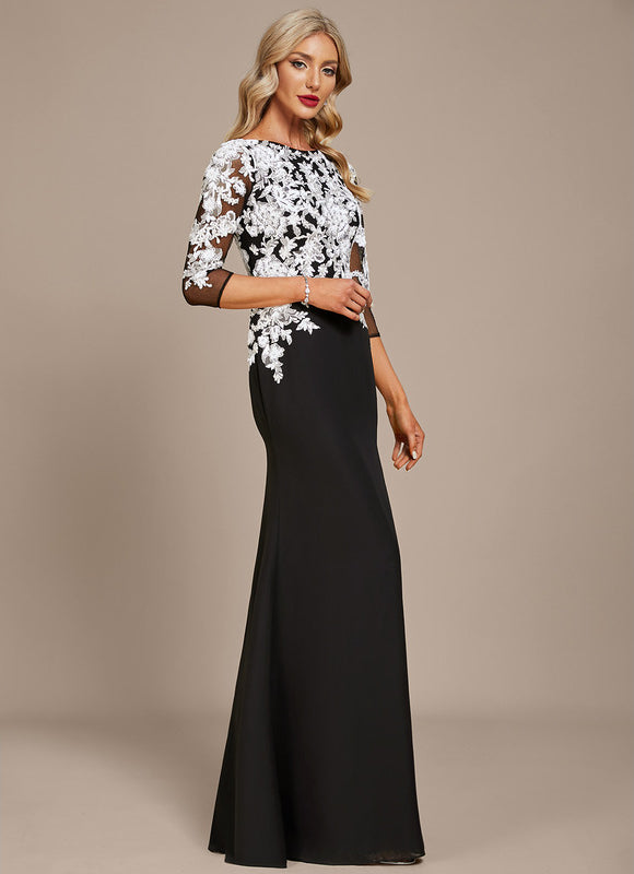 Robe de Soirée Élégance Sombre Astrale - gallery 3