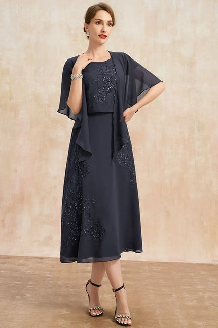 Robe de Soirée Lavande Élégante - gallery 3