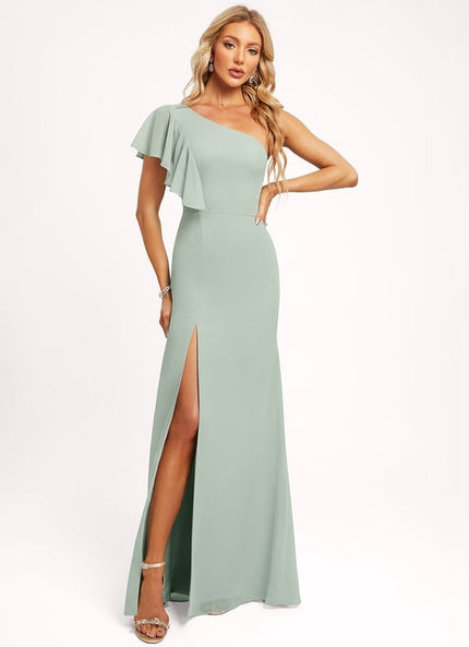 Robe de Soirée Élégance Rosée Mystique