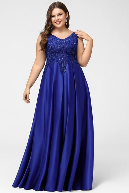 Robe de Soirée Satin Royalty - gallery 7