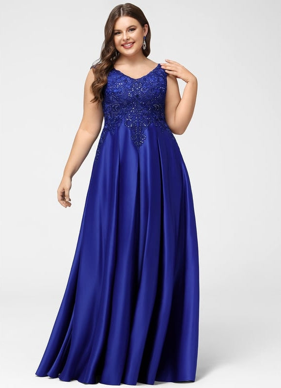 Robe de Soirée Satin Royalty - gallery 7