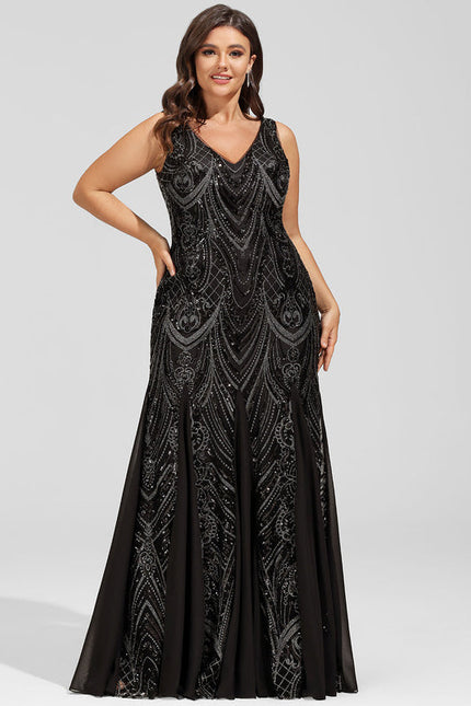 Robe de Soirée Nuit Éclatante - gallery 7