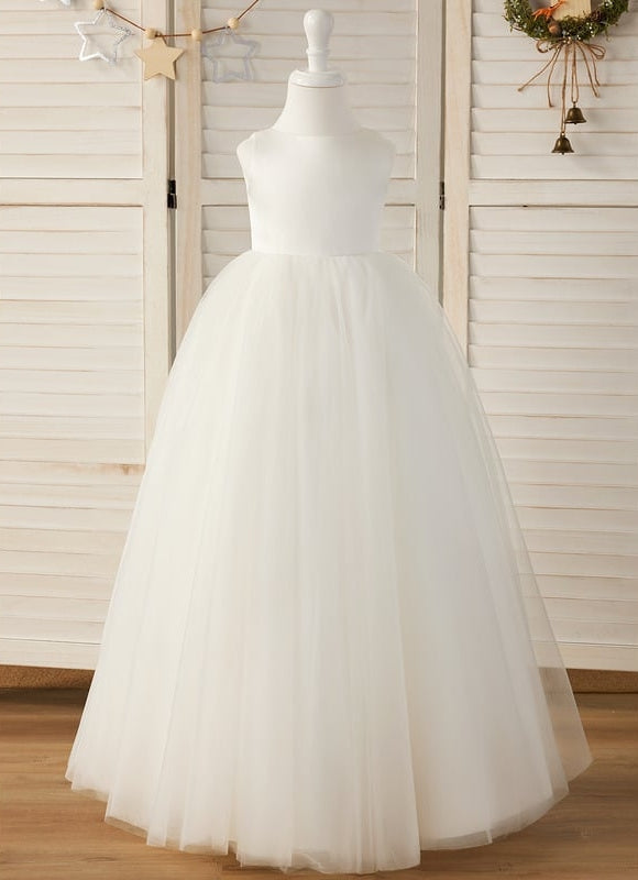 Robe de Soirée Satinée Enfant - gallery 3