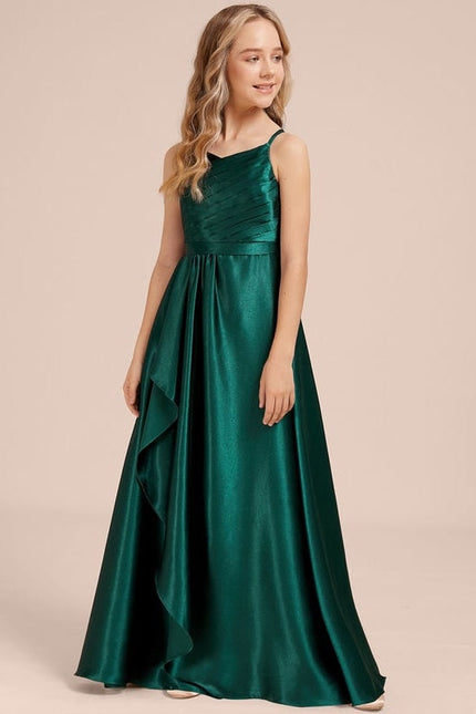 Robe de Soirée Satin Fluide - gallery 2