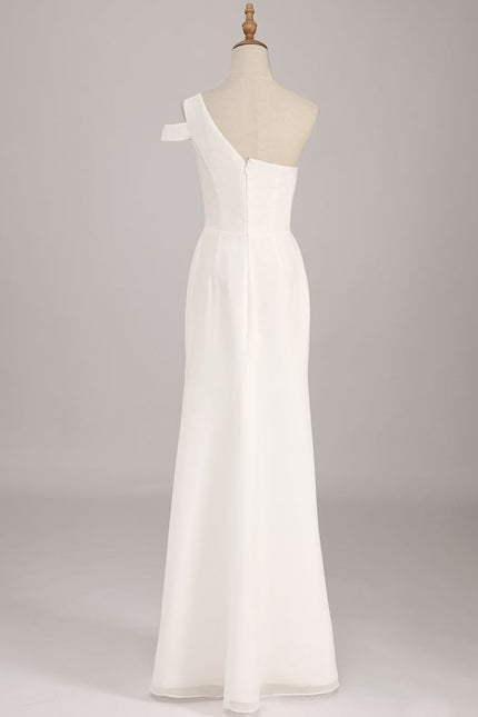 Robe de Soirée Épure Satinée - gallery 4