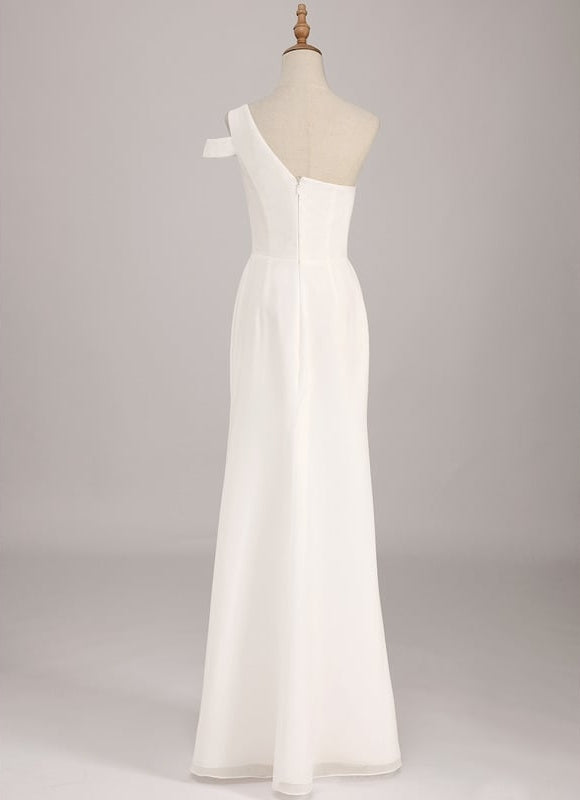 Robe de Soirée Épure Satinée - gallery 4