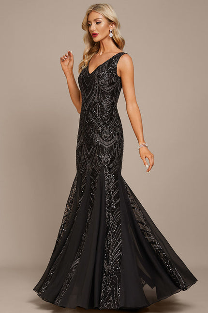 Robe de Soirée Nuit Éclatante - gallery 2