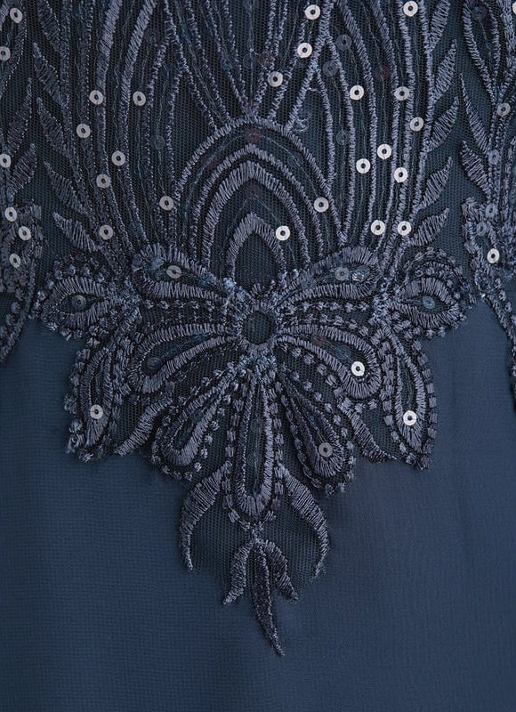 Robe de Soirée Illusion Étoilée - gallery 1