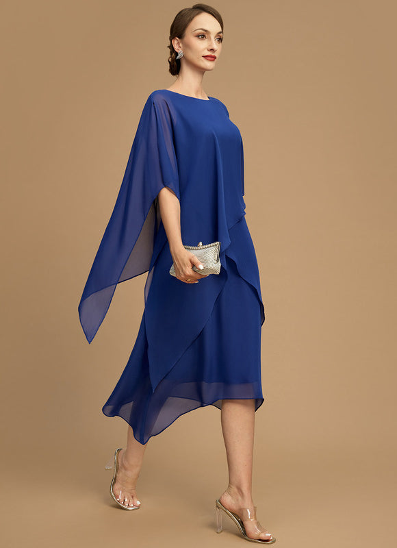Robe de Soirée Lueur Azur Concealée - gallery 3