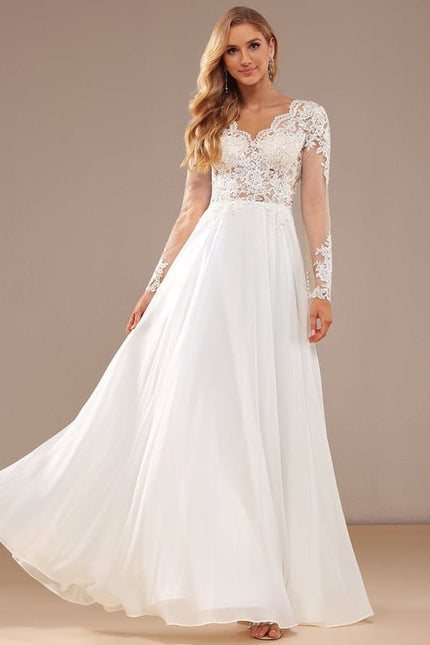 Robe De Mariée Soirée Blanche - gallery 3