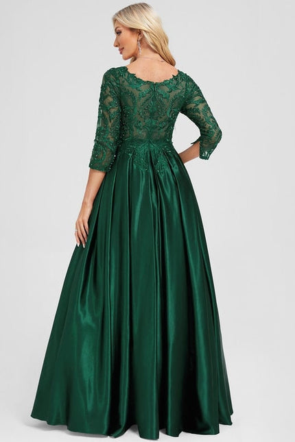 Robe de Soirée Émeraude Envoûtante - gallery 4
