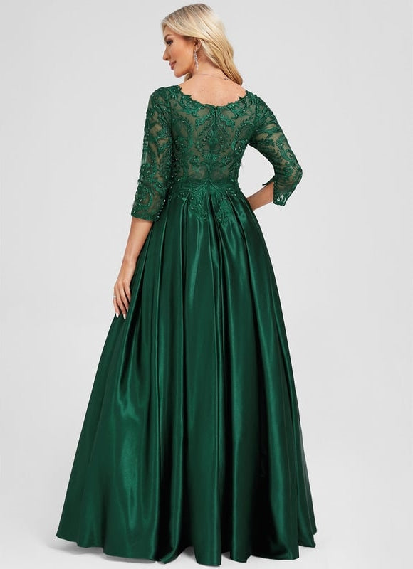 Robe de Soirée Émeraude Envoûtante - gallery 4