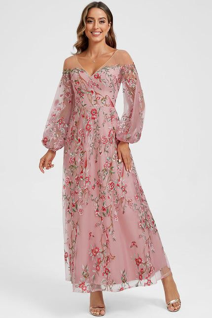Robe de Soirée Florale Bohème - gallery 9